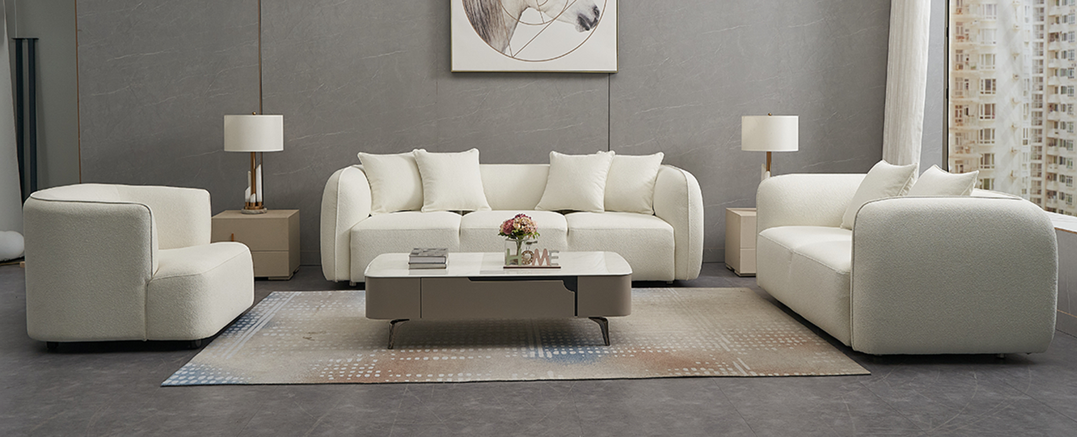 3+2+1 seater sofa, modern sofa, l shape corner sofa