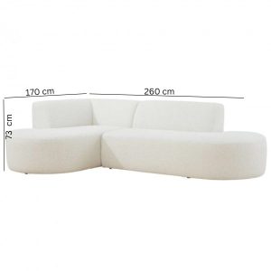 Zayn L-Shaped luxury living room sofa