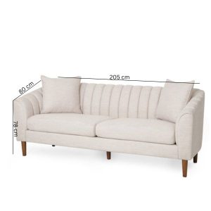 Fiza 3-Seater Sofa