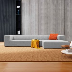 Maniza L shaped modern sofa