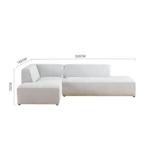 Mayar L shaped trendy sofa