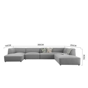 Patna U-Shaped Sectional Sofa