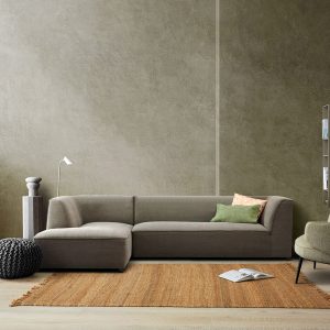 left chaise modern trendy sofa