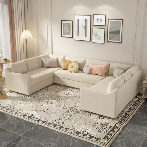 Anzil U-Shaped Sectional Sofa