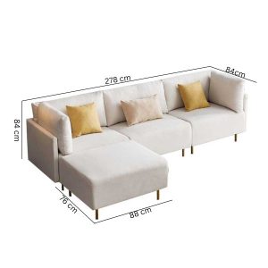 Chandler L-Shaped Modular Sectional Sofa - best L shaped sofa store