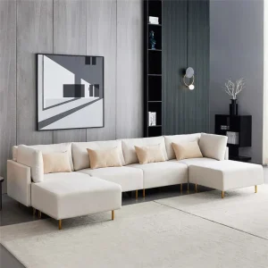 Chandler U-Shaped Modular Sectional Sofa - best U shape sofa in dubai, UAE