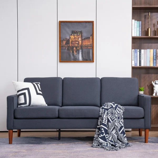 Davis 3-Seater Minimalist Sofa