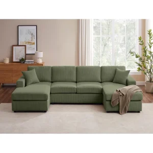 Florence U-Shaped Sectional Sofa