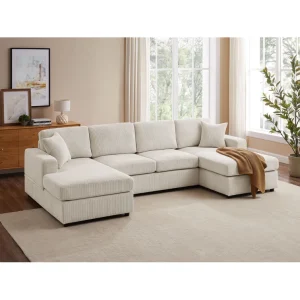 Florence U-Shaped Sectional Sofa