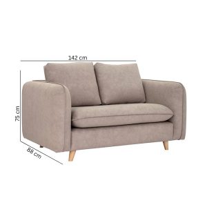 frederick-2-seater-modern-sofa - Shop online furniture from our store