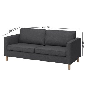 Haniya modern 3 seater timeless sofa