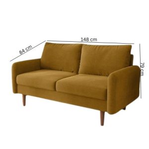 Laurence 2-Seater Loveseat - best sofa manufacturing factory