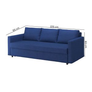 Manha 3 seater contemporary sofa