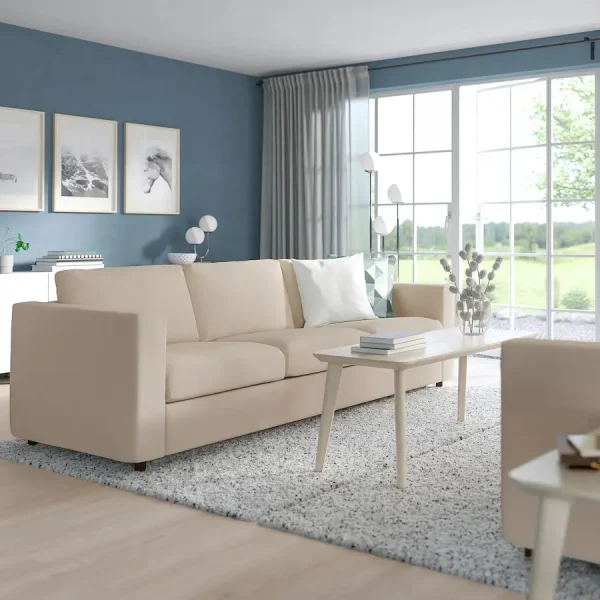 Naila 3-Seater Contemporary Sofa