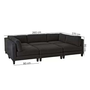 Torrington U-Shaped Sectional Sofa - Best online furniture store