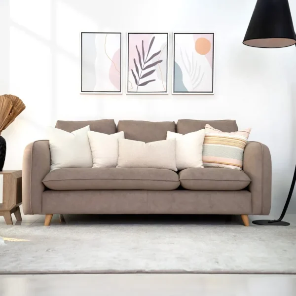 Frederick 3-Seater Modern Sofa