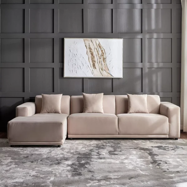 Farrah L-Shaped Modern Sofa