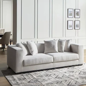 The Rayan 3-Seater Sofa. But affordable minimalist from behome furniture