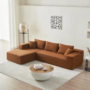 Alan L-Shaped Modular Minimalist Sofa for living room from behome furniture