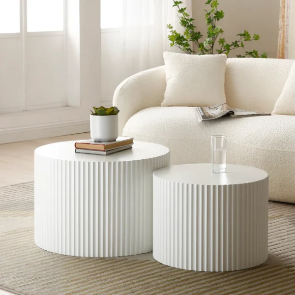 Basil Round Nesting Coffee Table