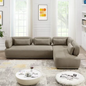 Brigston Corner Sofa- shop minimalist sectional sofa from behome