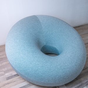 donut single seater frameless accent chair