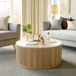 Warren Round shape Coffee Table in paint finish from BeHome