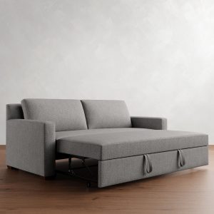 chicago-square-arm-trundle-sleeper-sofa-bed in dubai UAE