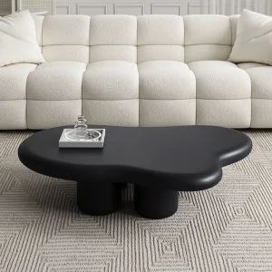 trending cloud shaped coffee table in mdf matte finish from behome furniture