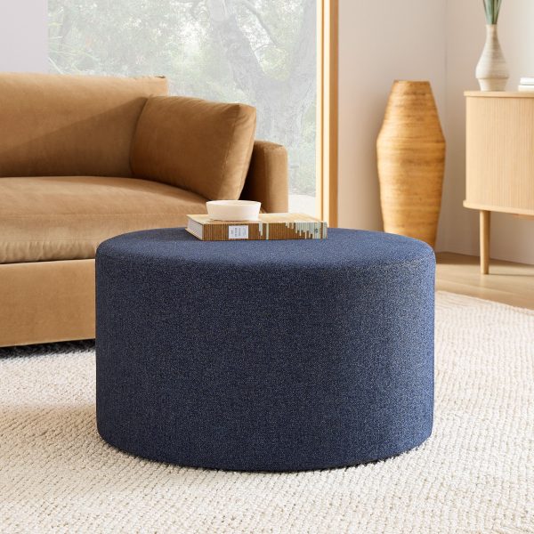 Emma Round Ottoman