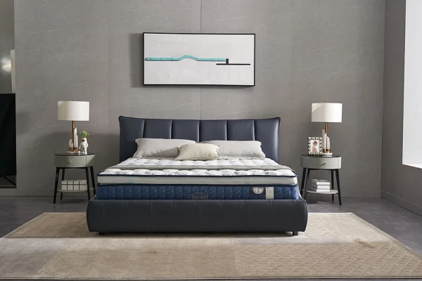 Mariam Bed and Side Table