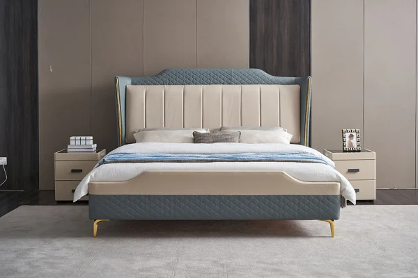 Zaid Bed and Nightstand