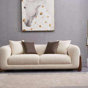 Alan 3+2+1 seater boucle fabric luxury sofa