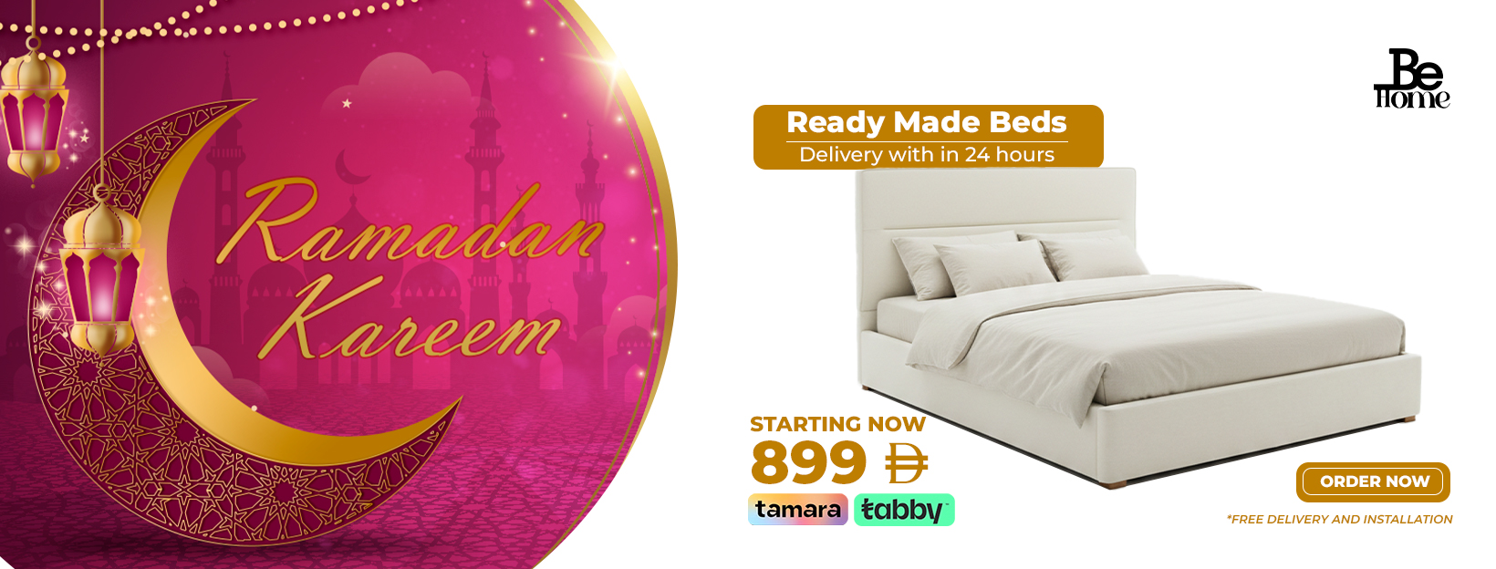 Any Size Bed Offer in 999 Banner